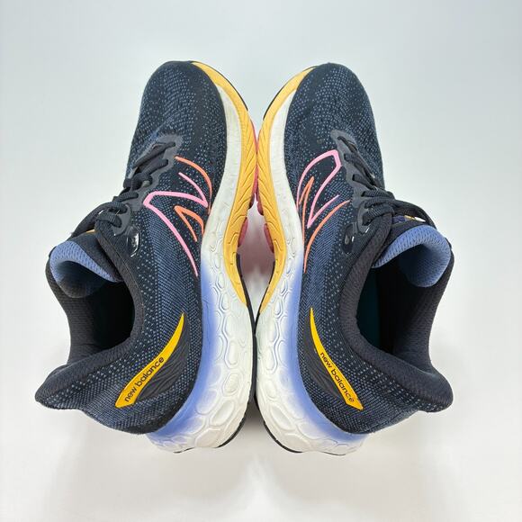 New Balance Fresh Foam X 880v12 Blue Orange Pink Running Shoes Women's Size 9 - Picture 7 of 10